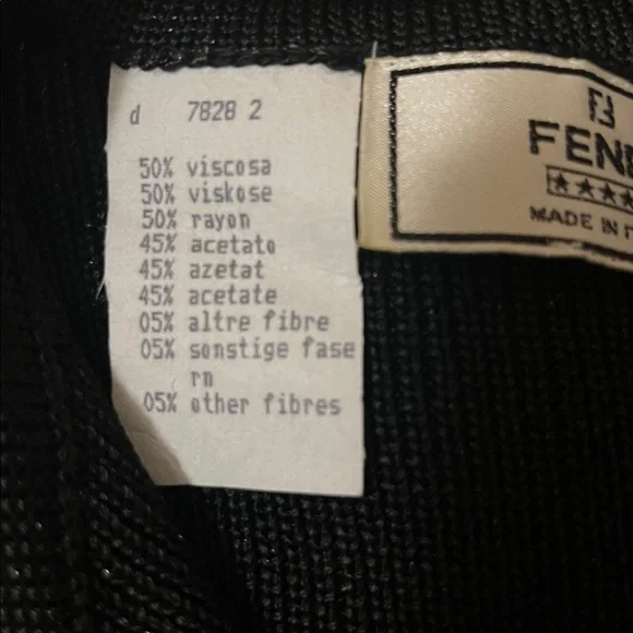 Fendi black sweater - Picture 4 of 16